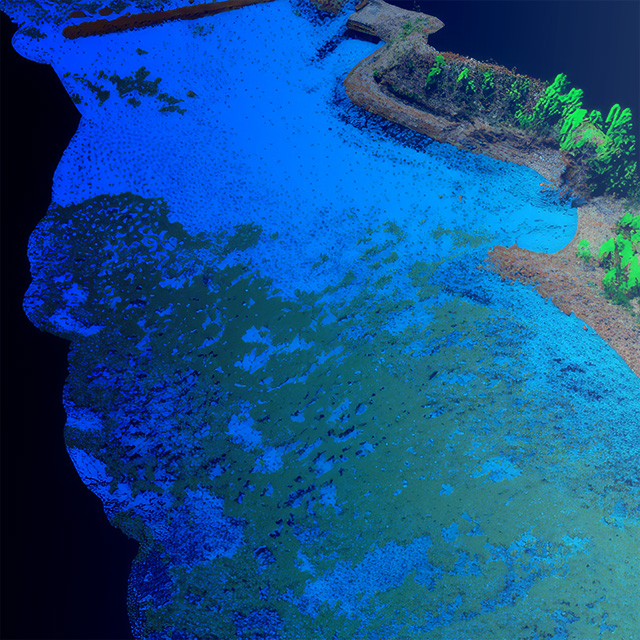 Mapping the Catalan coast using airborne Lidar bathymetry